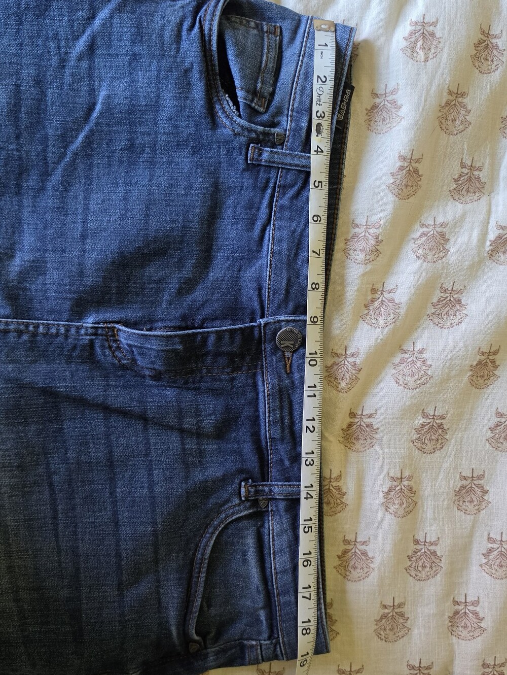 Kut From The Kloth Classic Denim Pencil Skirt - Blue - Picture 7 of 7